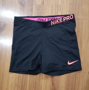 Neon Hot Pink Nike Pro Shorts!